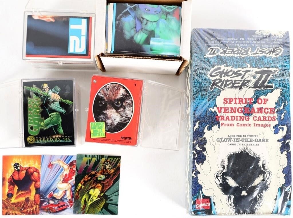 ASSORTED 90'S CARDS TMNT DESERT STORM GHOST RIDER+ (1 of 7)