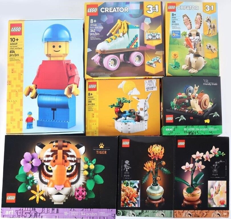 SEALED LEGOS UPSCALED MINIFIG FAUNA TIGER FLOWER 8 (1 of 12)