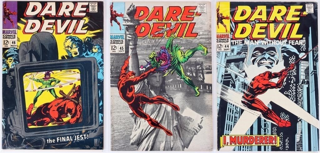 DAREDEVIL 44-46 CLASSIC SILVER AGE MARVEL COMICS (1 of 10)