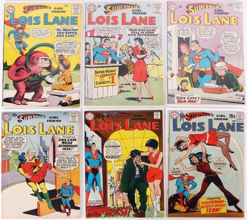 SUPERMAN'S GIRLFRIEND LOIS LANE COLLECTION (6) (1 of 4)
