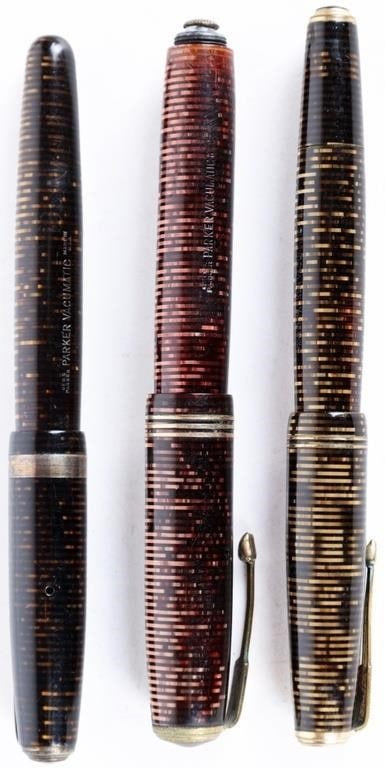 PARKER STRIPED VACUMATIC DEFICIENT FOR PARTS (3) (1 of 10)