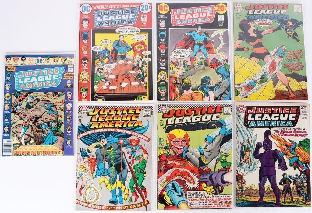 JUSTICE LEAGUE OF AMERICA SILVER/BRONZE AGE (7) (1 of 4)