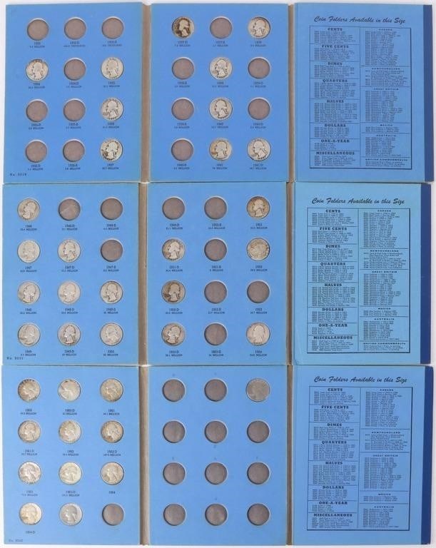 WASHINGTON QUARTER COLLECTION BOOKS 1-3 PART FULL (1 of 5)