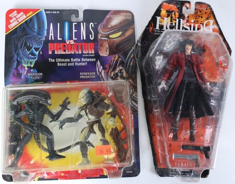 MISB ACTION FIGS STAR WARS HELLSING SPIDERMAN (16) - 9