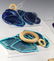 (5) SETS SLICED GEODE WIND CHIMES - 4