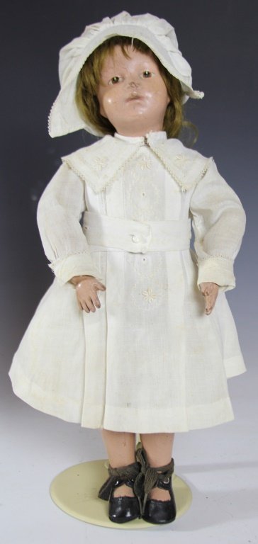 ANTIQUE SCHOENHUT COMPOSITION DOLL: ANTIQUE SCHOENHUT COMPOSITION DOLL Pat. date Jan. 17, 1911 Size: 15" Shipping / Pickup: We Can Ship This Item Lot Location: #2 - Calvary, GA
