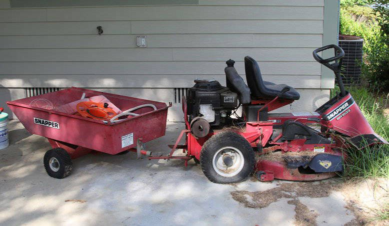 Ertl Snapper Rear Engine Rider Bagger Snapper Sr 1533 Riding Mower