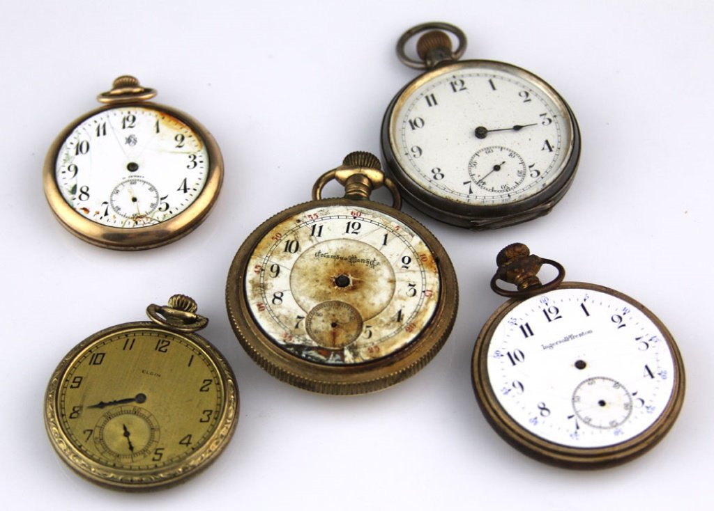 LOT OF POCKET WATCHES (1 of 7)