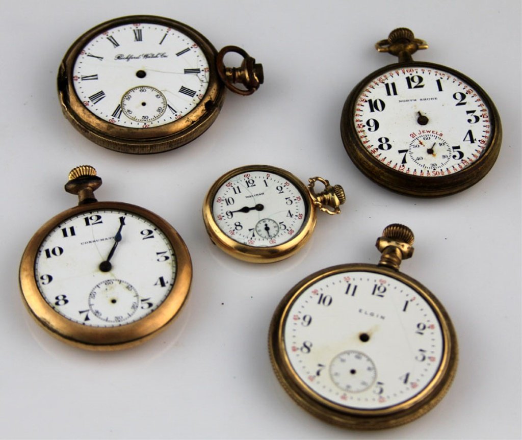 LOT OF POCKET WATCHES (1 of 7)