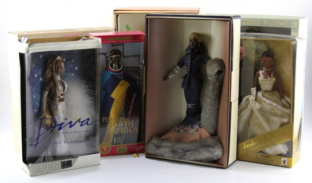 (7) COLLECTIBLE FASHION BARBIES (1 of 4)