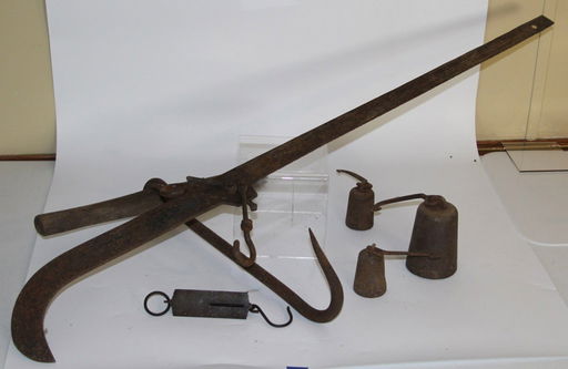 Antique Cotton Scale Hook And Weights Jul 23 2017 Florida Antique Cotton Scale Hook And Weights