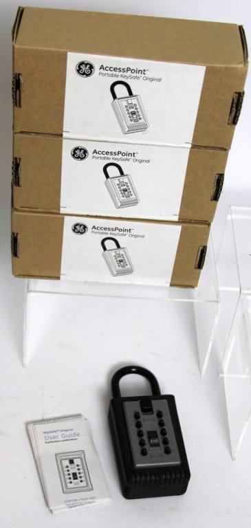 4 GE ACCESS POINT REALTOR LOCK BOXES (1 of 4)
