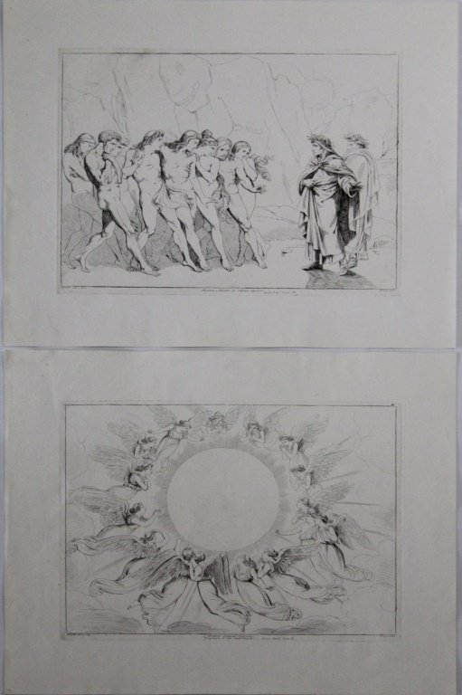 (2) BARTOLOMEO PINELLI DANTE INSPIRED ENGRAVINGS (1 of 4)