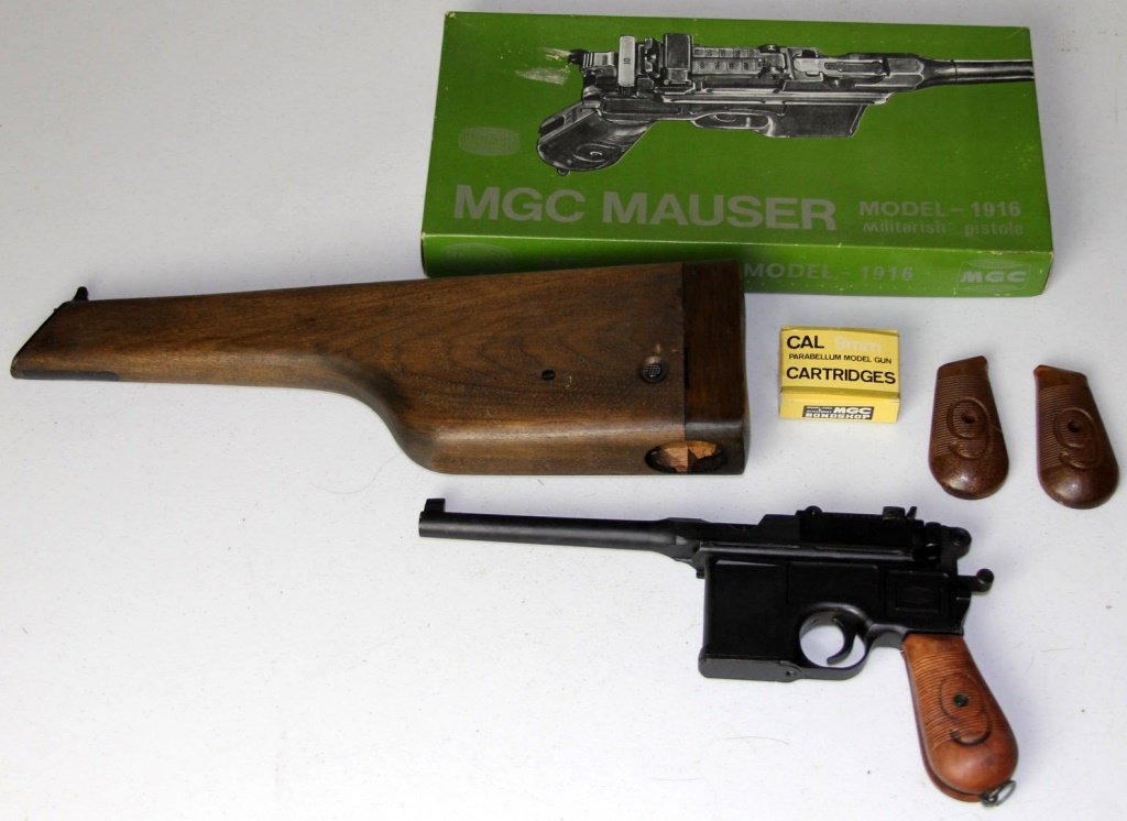 Mgc Mauser Broomhandle M1916 Model Gun