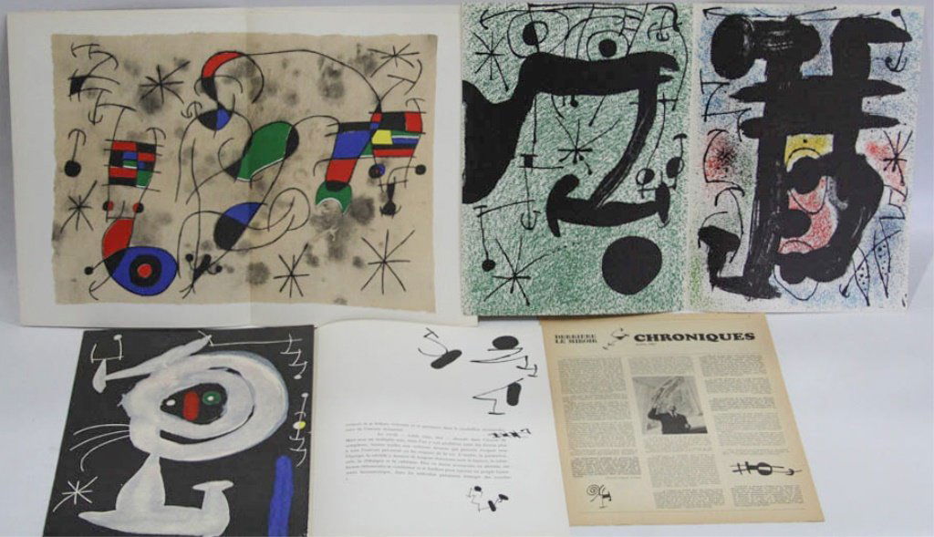 DERRIERE LE MIROIR JOAN MIRO 1967 LITHOGRAPHS (1 of 5)