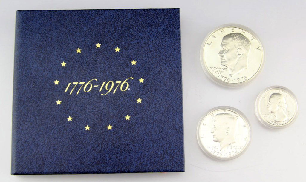 US BICENTENNIAL SILVER PROOF SET 40% (1 of 2)