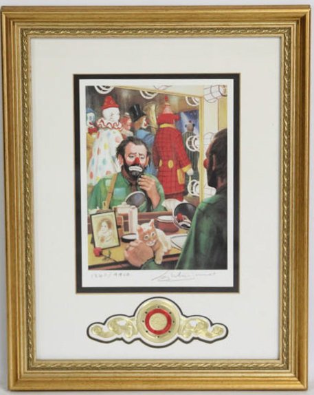 EMMETT KELLY "SEND IN THE CLOWNS" LITHO SIGNED (1 of 5)