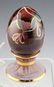 HANDPAINTED FENTON LIMITED EDITION GLASS EGG - 3