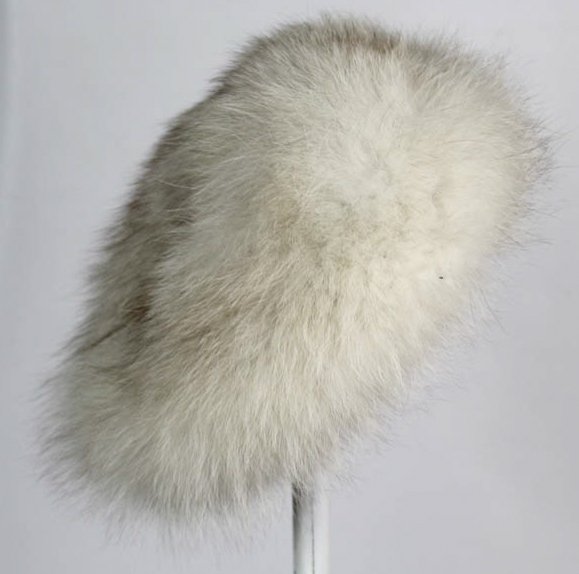 PRECIOUS FURS BY MARCHE LADIES FOX FUR HAT (1 of 3)