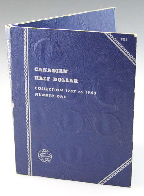 1937-1960 CANADA HALF DOLLARS IN ALBUM (1 of 5)