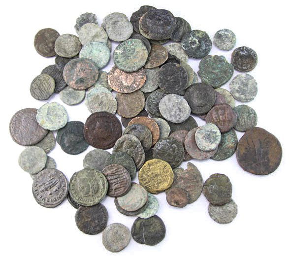 MIXED UNSEARCHED ANCIENT COINS (1 of 7)