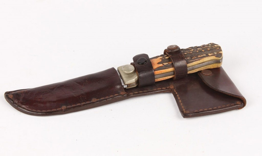 STAG HORN KA-BAR KNIFE AND AXE MADE IN USA (1 of 5)