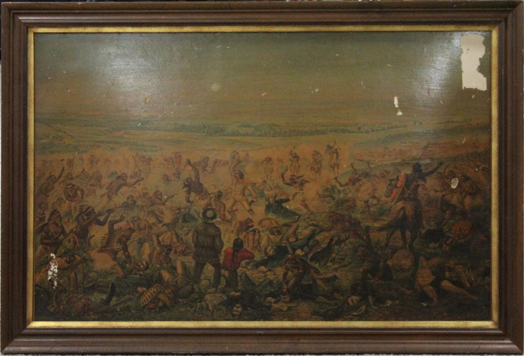 CUSTER'S LAST FIGHT FRAMED PRINT (1 of 5)