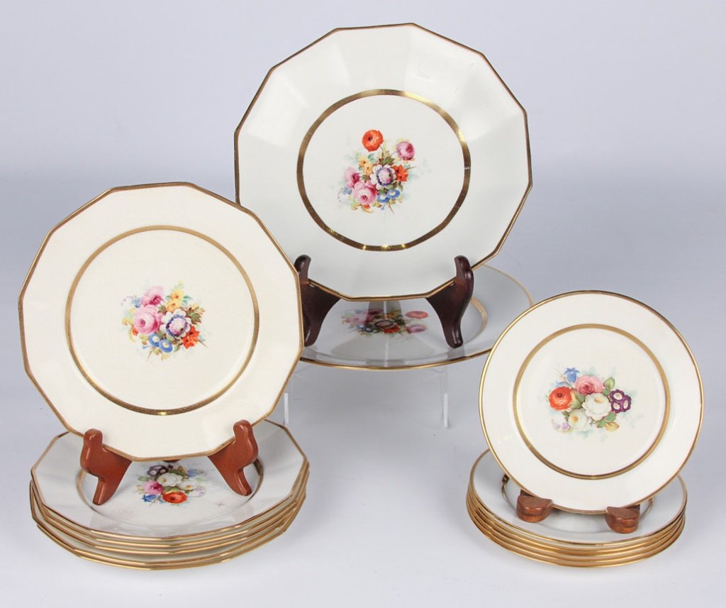 LOT OF (14) JOHNSON BROTHERS FLORAL CHINA PIECES (1 of 5)