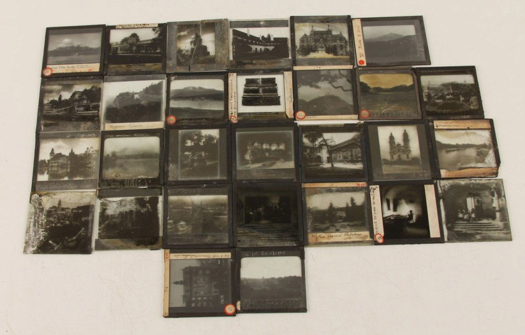 LOT OF (29) MAGIC LANTERN SLIDES - EASTERN EUROPE (1 of 8)