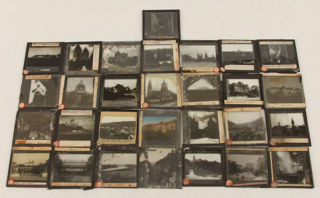 LOT OF (29) MAGIC LANTERN SLIDES - EASTERN EUROPE (1 of 8)