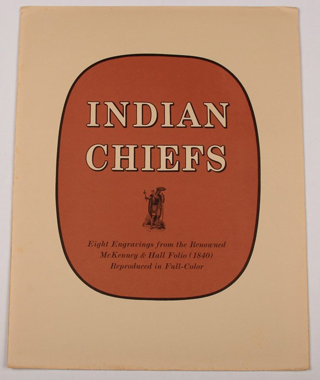 8 MCKENNEY & HALL INDIAN CHIEFS ENGRAVINGS FOLIO (1 of 5)