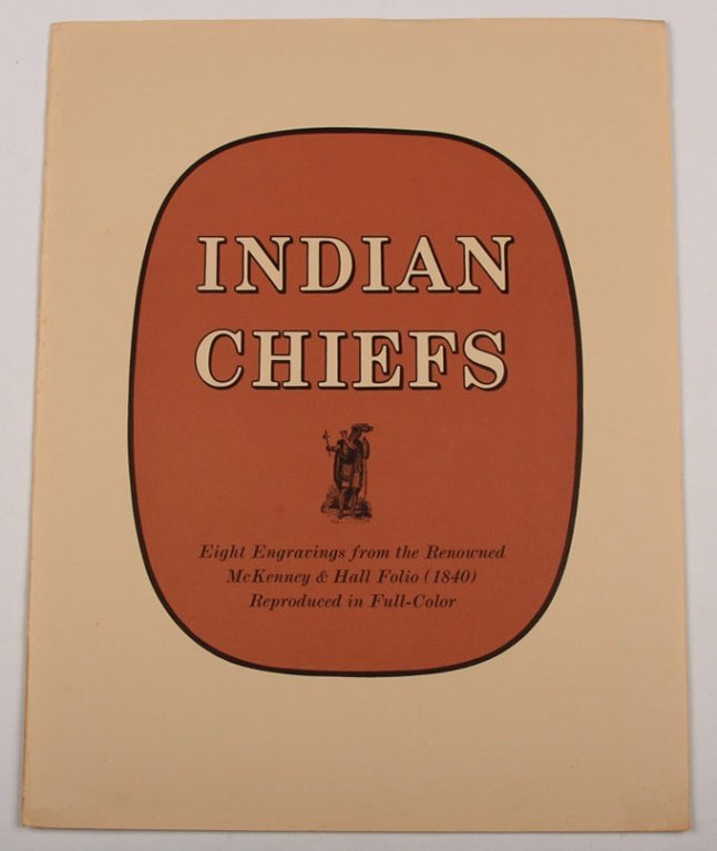 8 MCKENNEY & HALL INDIAN CHIEFS ENGRAVINGS FOLIO (1 of 5)