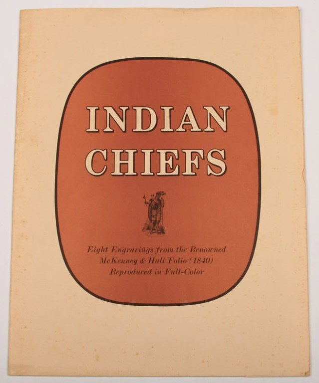 8 MCKENNEY & HALL INDIAN CHIEFS ENGRAVINGS FOLIO (1 of 5)