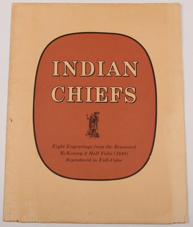 8 MCKENNEY & HALL INDIAN CHIEFS ENGRAVINGS FOLIO (1 of 5)