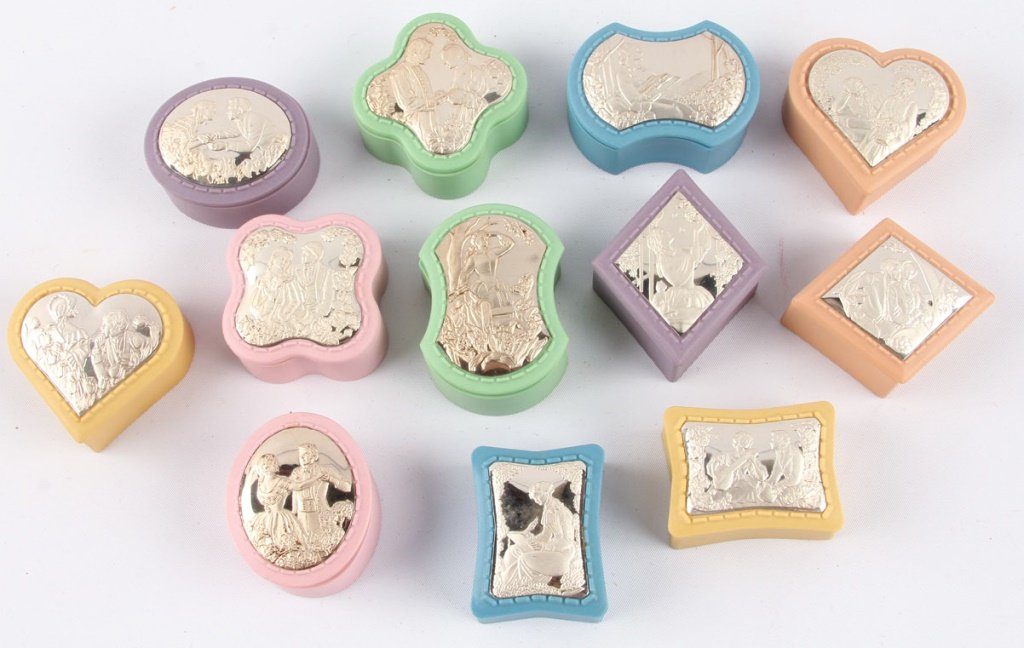 12 FRANKLIN PORCELAIN THE SECRET GARDEN COLLECTION (1 of 7)