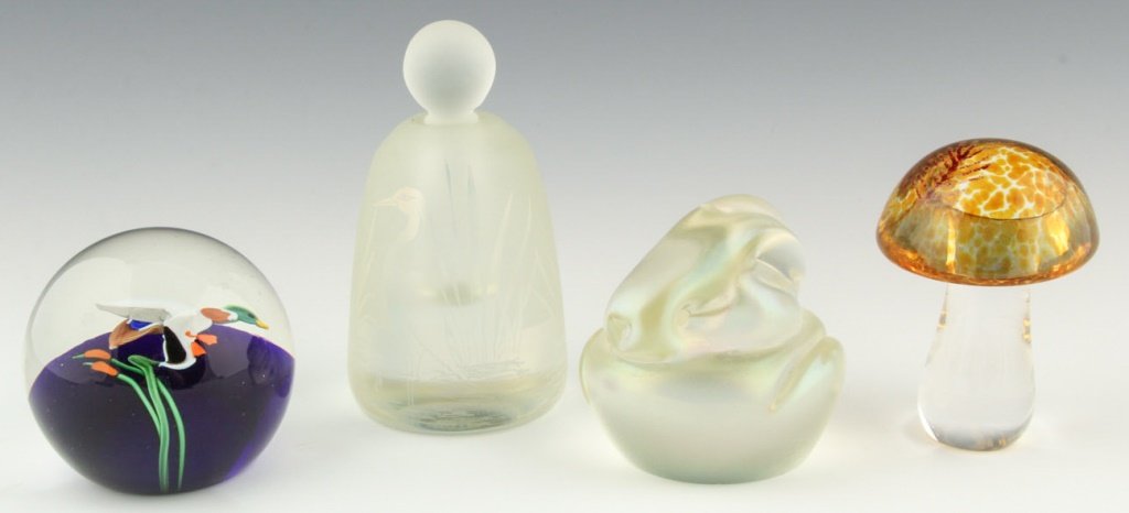 4 ORIENT & FLUME AND PAUL CROSBIE PAPERWEIGHTS (1 of 7)