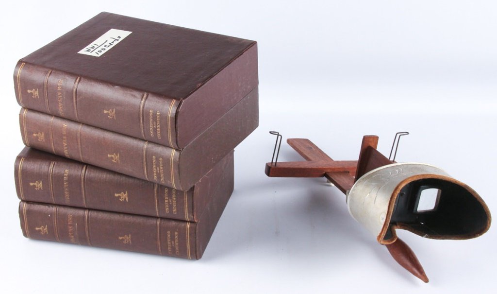 UNDERWOOD & UNDERWOOD EUROPEAN WAR CARDS + VIEWER (1 of 10)