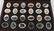 24 DANBURY MINT STERLING SILVER WILDLIFE INGOTS - 2