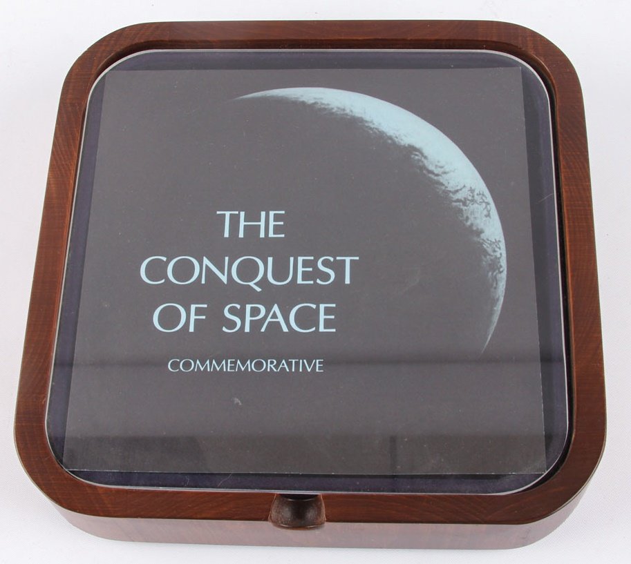 60 FRANKLIN MINT CONQUEST OF SPACE STERLING INGOTS (1 of 6)