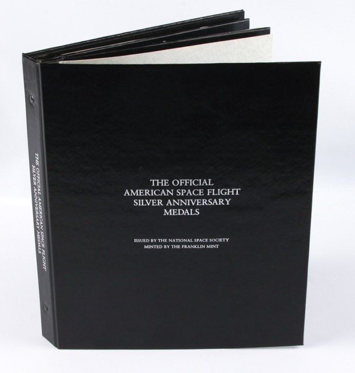 25 COIN SET FRANKLIN STERLING SPACE COMMEMORATIVES (1 of 8)