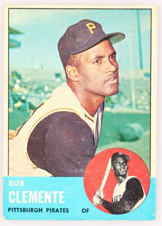 1963 TOPPS 540 BOB CLEMENTE BASEBALL CARD (1 of 2)