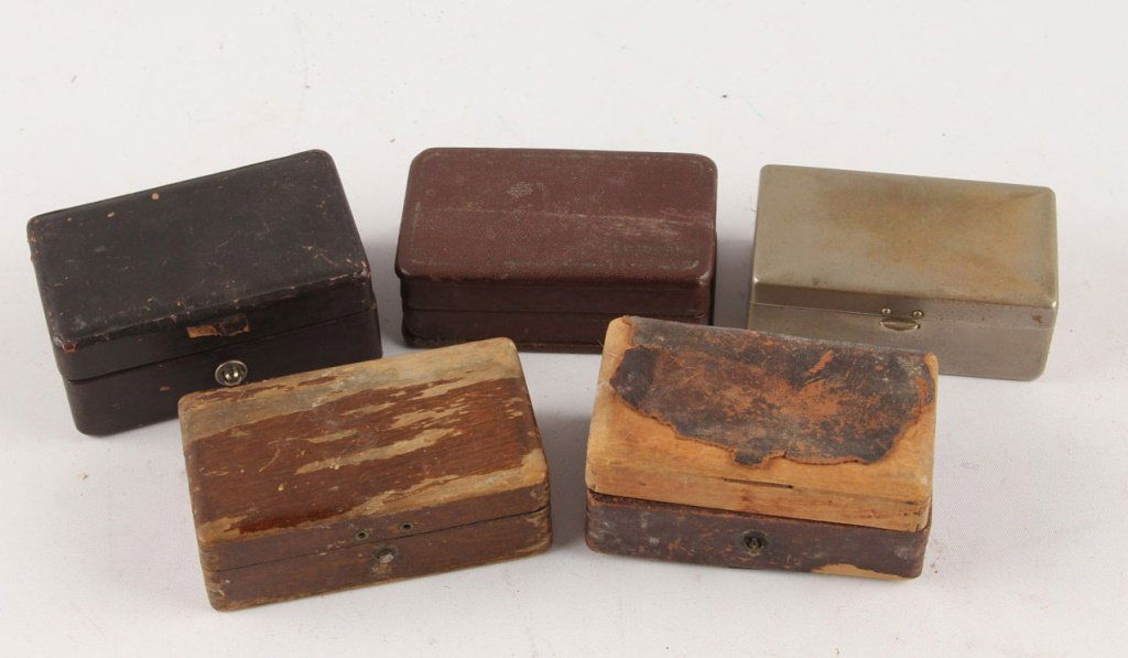 MIXED LOT OF 5 GILLETTE DE AND TTO SAFETY RAZORS (1 of 6)