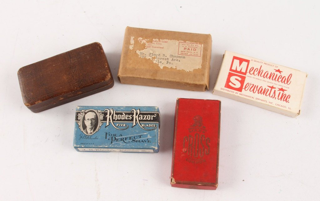 MIXED LOT OF 5 SAFETY RAZORS IN ORIGINAL BOXES (1 of 6)