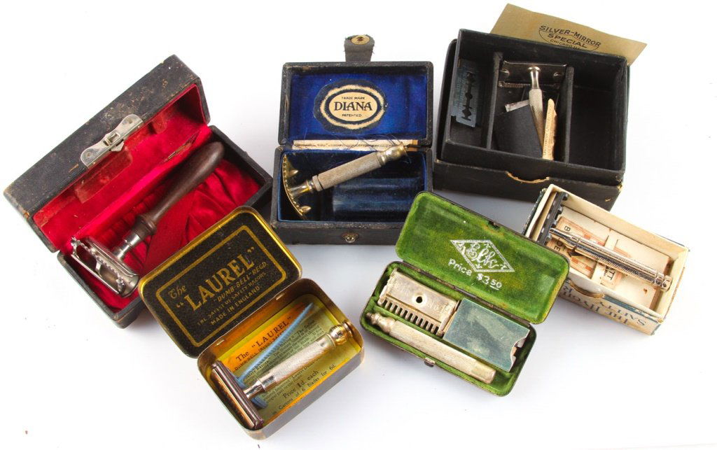 MIXED LOT OF 6 SAFETY RAZORS IN ORIGINAL BOXES (1 of 7)