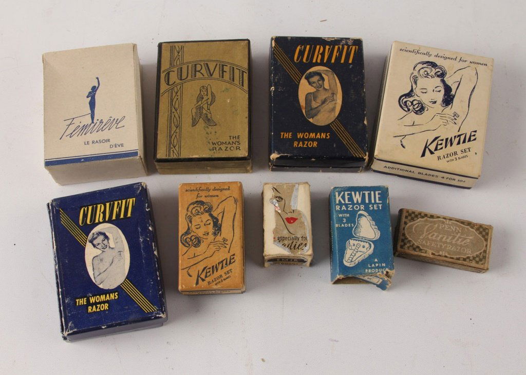 LARGE MIXED LOT OF 9 LADIES SAFETY RAZORS IN BOXES (1 of 5)