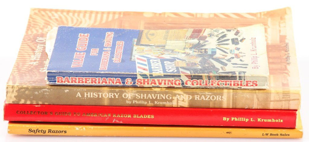 LOT OF 4 RAZOR COLLECTING & PRICING BOOKS KRUMHOLZ (1 of 5)