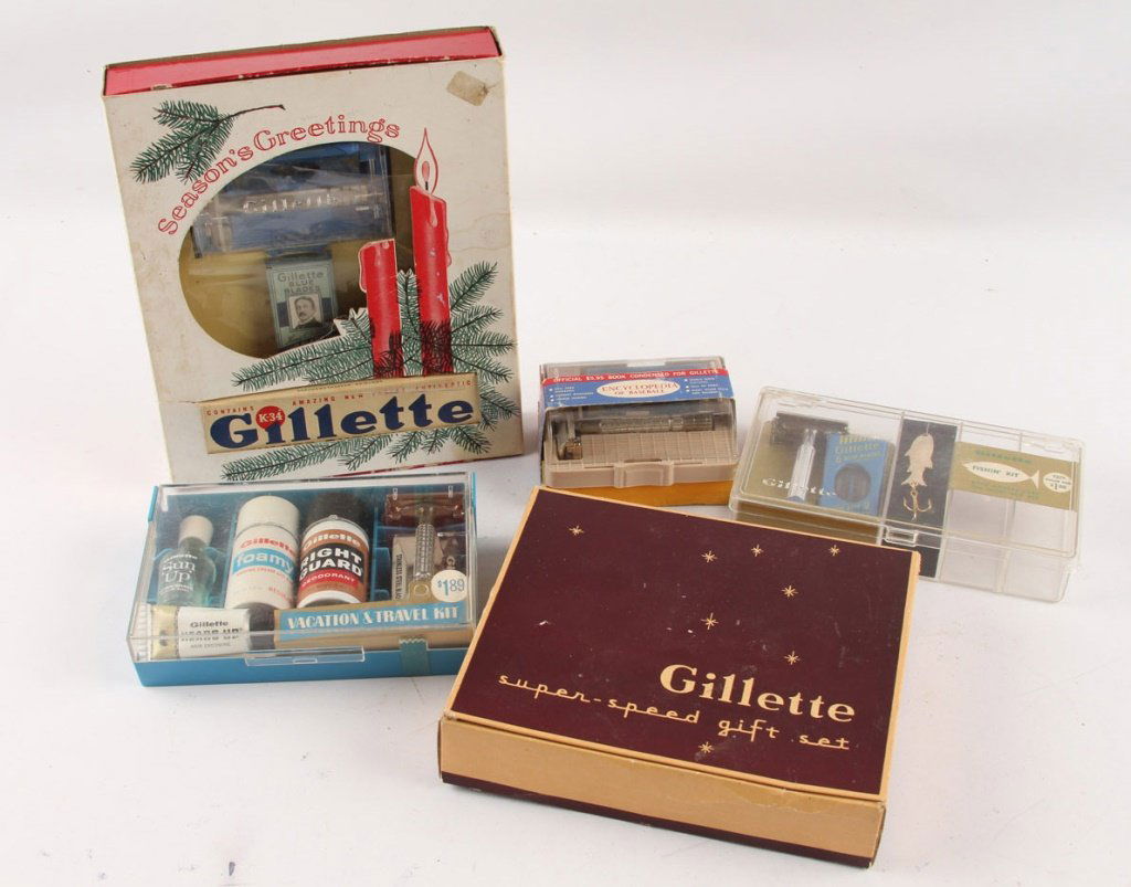 LOT OF 5 GILLETTE SPECIAL EDITION RAZOR SETS (1 of 6)
