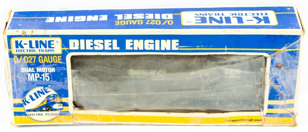 K-LINE TRAINS 2215 DUAL MOTOR MP-15 LOCO (1 of 3)