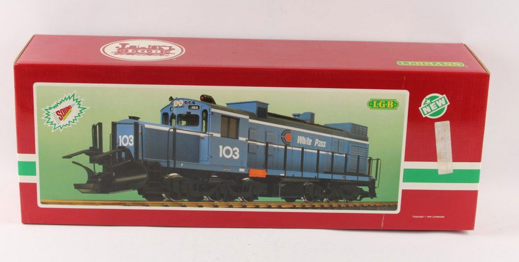 LGB TRAINS WHITE PASS & YUKON ENGINE 2155S (1 of 2)