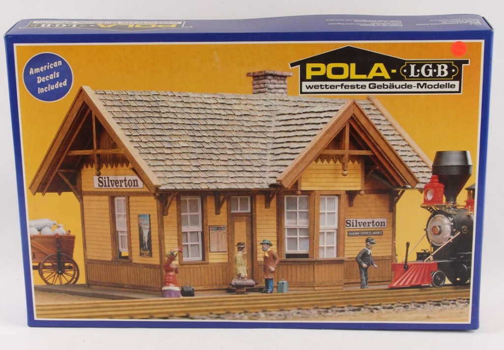 POLA-LGB 907 SILVERTON STATION MODEL KIT (1 of 4)